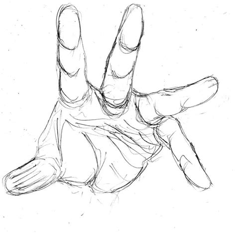 anime hand reaching out front view